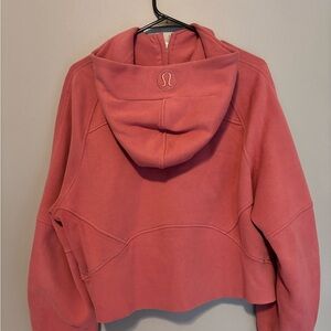 Lululemon Scuba Half-Zip Hoodie - Coral/Pink Color